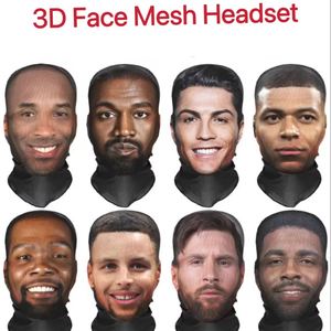 3D In Mặt Nạ Đàn Hồi Lưới Đầy Đủ Mặt Nạ Cho Nam Giới Phụ Nữ Cosplay Mũ Nón Mới Lạ Nguồn Cung Cấp Tricky Hood Đảng Cosplay Đạo Cụ - Product Image 2