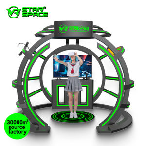 เครื่อง VR Star <span class=keywords><strong>Space</strong></span> VR 9D 2ผู้เล่นเครื่องจำลองเกมยิงความเป็นจริงเสมือนจริง - Product Image 5