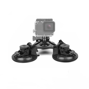 Kit accessoires pour caméra, avec <span class=keywords><strong>ventouse</strong></span> triangulaire et stabilisateur pour <span class=keywords><strong>Go</strong></span> <span class=keywords><strong>Pro</strong></span> 2/3/4, noir - Product Image 3