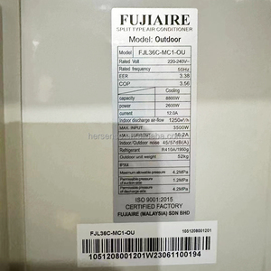 FUJIAIRE Air Conditioner Hersense Heat Pump Monoblock Conditioner Cooling and Heating Split Tpye Wall Mounted Air Conditioner Po - Product Image 4