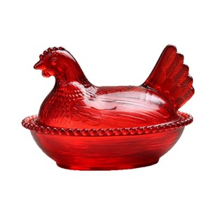 Flavin Sub-Color - Juego de Adornos Festivos de Cristal Multicolor con Tarro de Dulces y Plato para Frutos Secos, Aptos para <span class=keywords><strong>Microondas</strong></span>, Estilo Étnico - Product Image 5