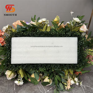 SMOOTH New Arrival Colorful Flowers Wedding Decoration <b>Aisle</b> Flower <b>Runner</b> Arrangement for Wedding Decoration - Product Image 2