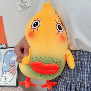 Divertido y Adorable Peluche de Pollito Amarillo, Almohada de Pato de Peluche Suave con <span class=keywords><strong>Labios</strong></span> Grandes, Cojín Creativo Novedoso para Sofá y Cama, Venta al por Mayor - Product Image 6