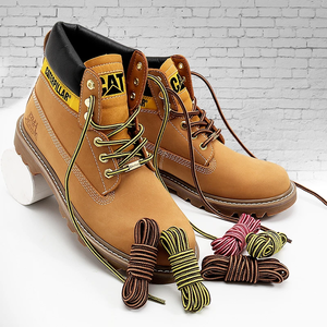 Tali Sepatu dengan Hiasan, Kuat dan Tahan Lama, Tali Sepatu Bulat untuk Sepatu Bot, Sepatu Kerja, Sneakers, Hiking, Berjalan, Keamanan - Product Image 6