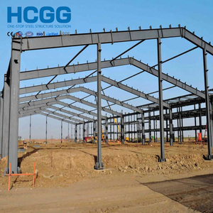 Hangar en acier préfabriqué haute résistance pour l'aviation, structure en ossature spatiale, pour la réparation et le stockage d'avions - Product Image 1