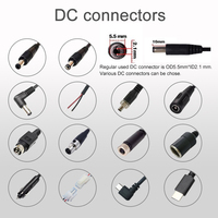 Adaptateur secteur AC/DC de bureau VOTOO 25W-36W 5V 12V 24V Prise C6 C8 5.5x2.1mm Prise EU US UK AU CE RoHS Niveau VI