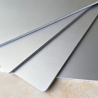 Panneau composite en aluminium sur mesure (taille/couleur) - Revêtement PE/PVC en option