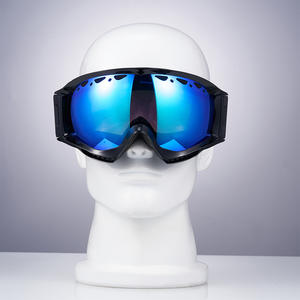 แว่นตากันรอยขีดข่วนแว่นตาสกี LCD เปลี่ยนสีภายใน 0.1 วินาทีป้องกันหมอกป้องกันความเย็นป้องกันการตาบอดหิมะเลนส์คู่ทรงกลม - Product Image 5