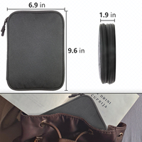 Sac de rangement tout-en-un portable étanche à double couche en gros Accessoires électroniques Mallette de transport Sac de voyage organisateur de câble