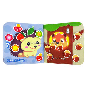 Juguetes <span class=keywords><strong>de</strong></span> educación preescolar, libro <span class=keywords><strong>de</strong></span> animales para niños con números 1-10, tablero <span class=keywords><strong>de</strong></span> actividades silencioso <span class=keywords><strong>de</strong></span> tela, <span class=keywords><strong>mi</strong></span> <span class=keywords><strong>primer</strong></span> libro para niños - Product Image 6