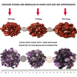 花瓶フィラー植物装飾砂利タンブルストーン用7-9mm卸売ヒーリングクリスタル - Product Image 4