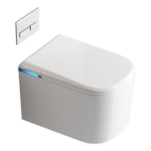 GOSE Y3 3/6L Protection intelligente contre les fuites de température pour femmes Nettoyage mural Toilette intelligente sans réservoir mural - Product Image 5