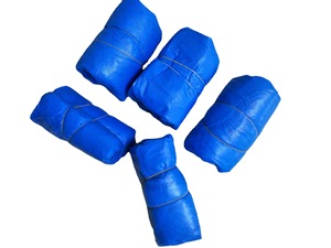 Cubiertas desechables de plástico para zapatos CPE, impermeables, hechas a mano, precio de fábrica, venta directa - Product Image 2