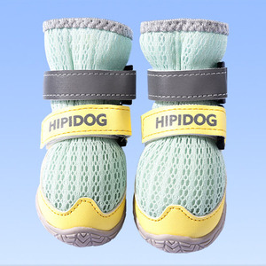 Zenos Breathable Mesh Adjustable Dog <b>Shoes</b> Anti-Slip Soft Sole Reflective All Seasons Dog Booties Small Medium Large Dogs - Product Image 5