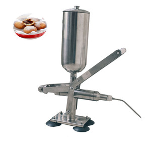 Máquina Manual de 5L de Acero Inoxidable 304 para Rellenar Crema de Mantequilla, Miel y Mermelada, Equipo para Rellenar <span class=keywords><strong>Churros</strong></span> y Helados - Product Image 1