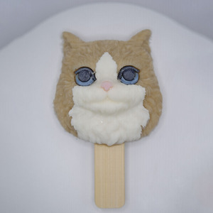 Crème glacée 3D aromatisée aux fruits en forme de chaton, de qualité alimentaire, en forme de hibou, pour célébrités d'Internet (OEM) - Product Image 1