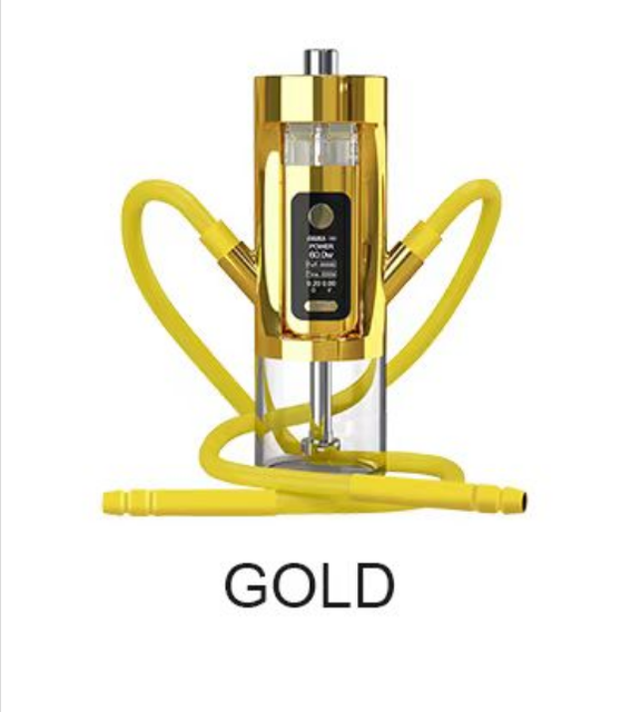 Led light Colorful Portable Travel Hookah Shisha Car Hookah Wholesale Portable Electronic Hookah