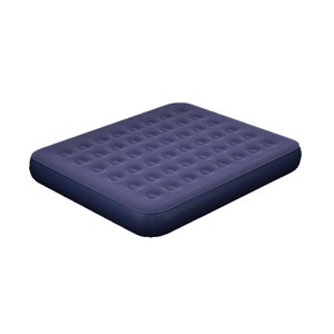 Pursuefree Air Mattress Rectangle Thickened Flocked <b>Inflatable</b> Foldable For Home Camping - Product Image 2