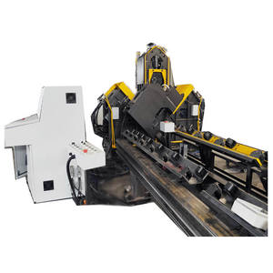 Machine de perçage à colonne CNC Raintech, acier angulaire, automatique, verticale et horizontale, diamètre de perçage maximal de 40 mm, puissance de 30 kW, pompe à engrenages - Product Image 1