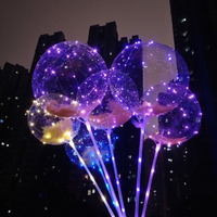 Ballon Led Transparent, accessoire multifonctionnel, vente en gros
