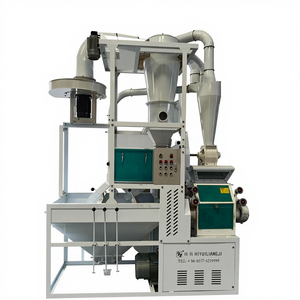 Molino de <span class=keywords><strong>Harina</strong></span> de Maíz Haiyun Tipo Mediano con Motor, Capacidad de 15-200 kg/h, 380V, 2 Años de Garantía, Larga Vida Útil, en Venta - Product Image 1