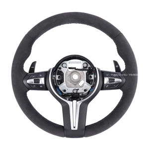 <span class=keywords><strong>Volante</strong></span> Deportivo M Personalizado de Fibra de Carbono y Alcántara con Calefacción para <span class=keywords><strong>BMW</strong></span> Serie F, Compatible con <span class=keywords><strong>BMW</strong></span> F80 M3 M5 F90 F06 535i F10 F56 F30 340i X3 F25 - Product Image 5