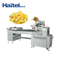 Machine d'emballage automatique de bonbons au caramel, machine d'emballage de nougat pour usine et fabricant de confiseries