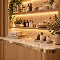Mobilier sur mesure pour salles de soins en salons de beauté, design d'intérieur pour spas et cliniques esthétiques