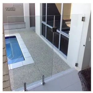 Alavanca de montagem de vidro de bordo, aço inoxidável, correia de varanda, para escadas, piscina, cerca, suportes de montagem