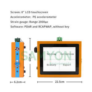 SAMYON HPT kazık temel test cihazları yüksek gerilim dinamik kazık bütünlüğü test cihazı ve kazık sürüş analizörü - Product Image 5