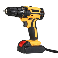 Taladro Inalámbrico Recargable de 2 Velocidades y 1150 rpm, Taladro de Impacto Inalámbrico Portátil, Juego de Destornilladores de Litio Multifunción