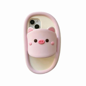 <span class=keywords><strong>Precio</strong></span> de fábrica cubierta trasera de dibujos animados pato zapatillas silicona cerdo lindo teléfono caso para <span class=keywords><strong>Apple</strong></span> iPhone 15 14 13 12 pro Max 11 - Product Image 1