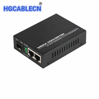 Convertisseur de média SFP Gigabit RJ45 vers SFP 10/100/1000 Mbps Adaptatif Automatique Non Géré Transceiver Ethernet Fibre Optique Fourniture d'Usine OEM