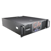 Amplificateur de puissance audio professionnel CA38 de haute qualité 1500W*2 canaux pour usage domestique, karaoké et scène