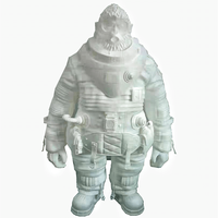 Sla Sls Nylon Prototype 3d Impression Cire Rouge Figure Statue Prototypage Rapide Abs Plastique 3d Modèle Impression