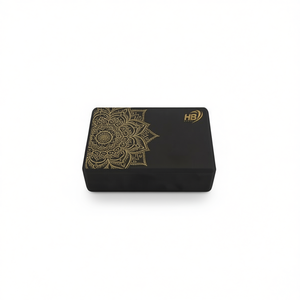 Bloque de Yoga Mandala Negro de 180g, 15*23*7.5cm - Product Image 1