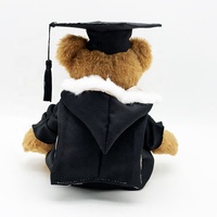 Belles cadeaux promotionnels personnalisés étudiants du Collège uniforme ours en peluche remise des diplômes