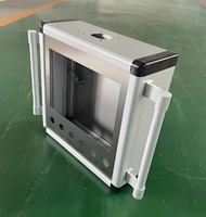 Boîtier de commande cantilever en alliage d'aluminium de 10 pouces, personnalisé en usine RISHENG, pour centre d'usinage CNC, accessoires de machine-outil