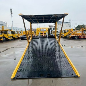 Factory Price Double Deck 2 Car Hauling <b>Flatbed</b> Transport Delivery <b>Truck</b> 4x2 Car Carrier Transport <b>Truck</b> - Product Image 5