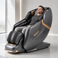 Fauteuil de massage intelligent 4D RENOVACARE PRMC-Y03 AI, corps entier, zéro gravité, rouleaux chauffants en acier de précision, électrique, vente en gros