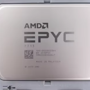 AMD EPYC 7713 64 Core 128 Thread Server Processor 2.0GHz Base 3.675GHz Boost for Virtualization China Origin