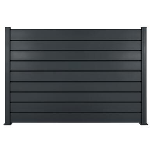 TOMA-Panneau de clôture à lamelles horizontales en aluminium revêtu, de conception moderne, écran de confidentialité pour portail et piscine, utilisation manuelle automatique - Product Image 1