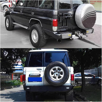 Feux arrière LED complets style OEM, paire de feux arrière pour Toyota Land Cruiser LC76 Wagon, remplacement d'usine des feux arrière