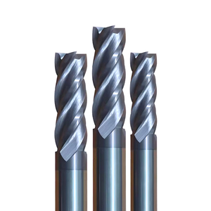Other Other Bibo Hrc58 D1-4*50/d4*12*75/d4*20*100 Square Milling Cutters Black Nano Coating 4-flutes Endmill Suitable Steel Cnc - Product Image 5