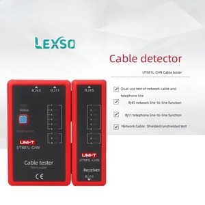 เครื่องทดสอบสายเคเบิลความละเอียดสูง รุ่น Unit Ut681l เครื่องหาตำแหน่งเครือข่าย เครื่องตรวจจับสาย เครื่องตรวจสอบสำหรับการทดสอบทางอุตสาหกรรม Lexso - Product Image 2