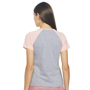 Direct Bangladesh Factory Women's Plus Size Cotton Printed <b>T</b>-<b>Shirt</b> O-Neck Casual Style <b>Long</b> Sleeves Solid Color Logo <b>Long</b> Summer - Product Image 5