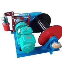 Treuil électrique haute vitesse robuste JK pour la levée de charges lourdes, utilisation en machinerie de construction et de levage