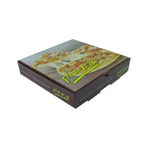 Caja de Pizza Económica con Impresión Personalizada, Caja de Pizza Corrugada Desechable para Comida Rápida para <span class=keywords><strong>Restaurante</strong></span> - Product Image 3