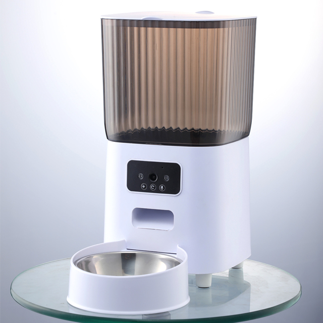 New Smart Automatic Cat Dog Pet Feeder 5L Dry Food Treat Dispenser Electric Auto Pet Food Bowls & Timed Feeders for Puppy Dog
