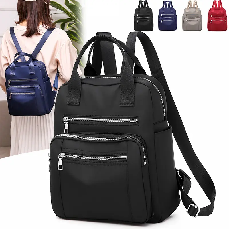 Travel Waterproof Backpacks Women Teens College Large Capacity Oxford Shoulder Bag Fashion Backpack and Handbag for Women